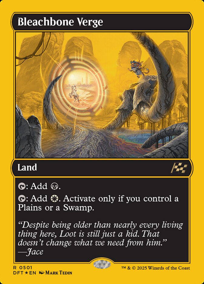 Limiar de Ossobranco / Bleachbone Verge - Magic: The Gathering - MoxLand