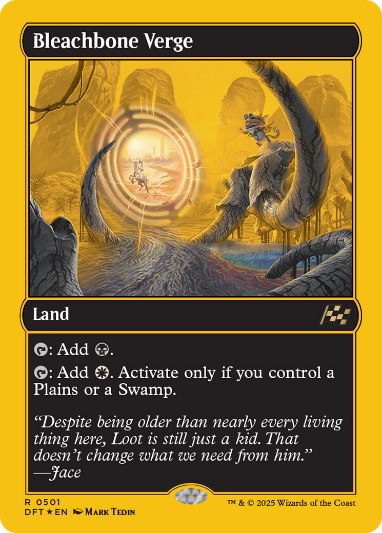 Limiar de Ossobranco / Bleachbone Verge - Magic: The Gathering - MoxLand