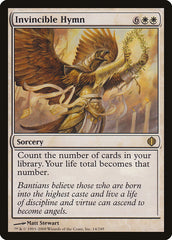Hino Invencível / Invincible Hymn - Magic: The Gathering - MoxLand