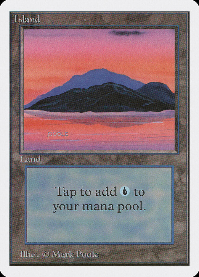 Ilha / Island - Magic: The Gathering - MoxLand