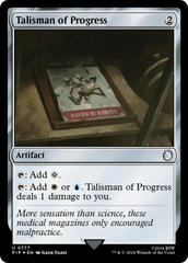 Talismã do Progresso / Talisman of Progress - Magic: The Gathering - MoxLand