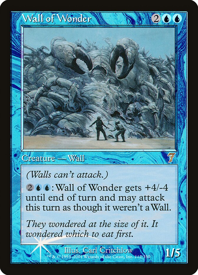 Barreira de Assombro / Wall of Wonder - Magic: The Gathering - MoxLand