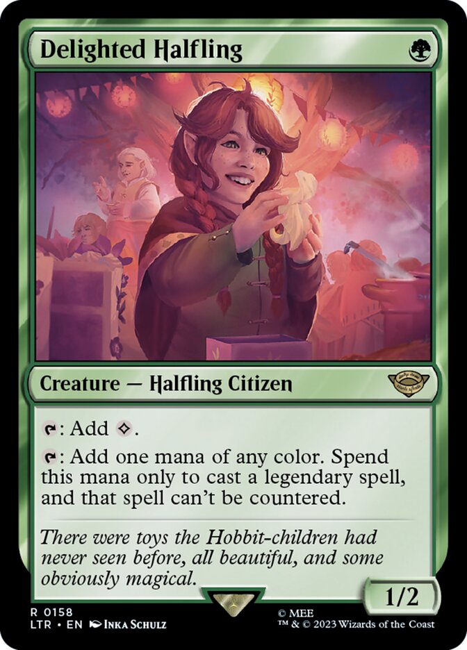 Pequenina Deliciada / Delighted Halfling - Magic: The Gathering - MoxLand
