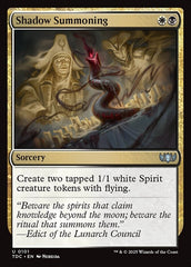 Convocação das Sombras / Shadow Summoning - Magic: The Gathering - MoxLand