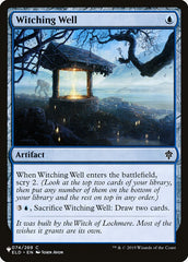 Poço das Bruxarias / Witching Well - Magic: The Gathering - MoxLand