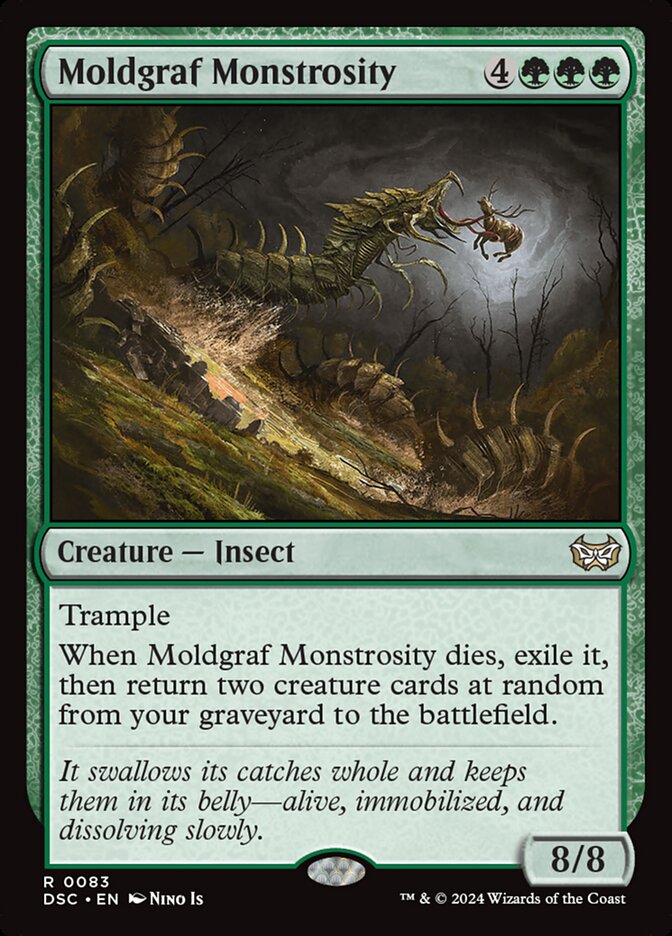 Monstro do Cemitério Bolorento / Moldgraf Monstrosity - Magic: The Gathering - MoxLand