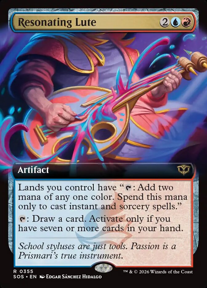 Resonating Lute - Magic: The Gathering - MoxLand