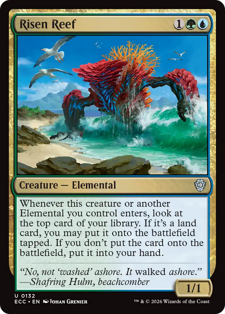 Recife Soerguido / Risen Reef - Magic: The Gathering - MoxLand
