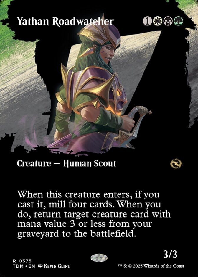 Vigia das Estradas Yathan / Yathan Roadwatcher - Magic: The Gathering - MoxLand