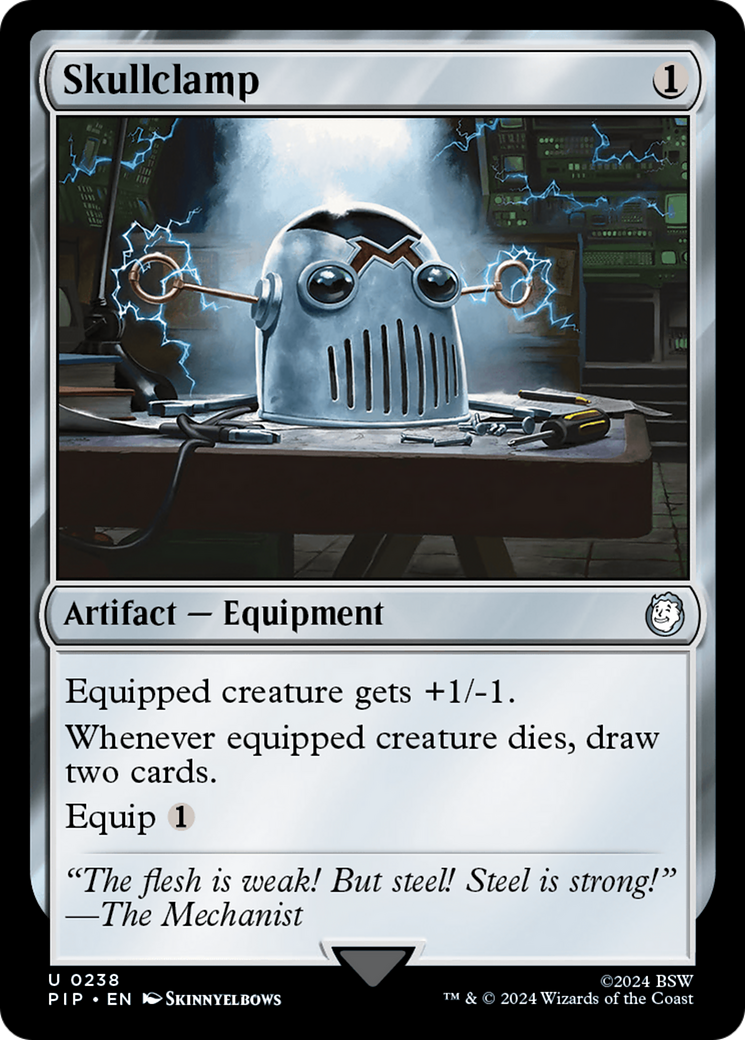 Pinça Craniana / Skullclamp - Magic: The Gathering - MoxLand