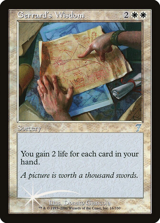 Sabedoria de Gerrard / Gerrard's Wisdom - Magic: The Gathering - MoxLand