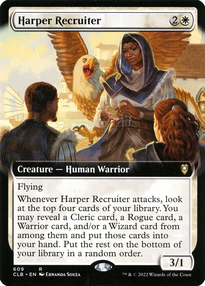 Recrutadora dos Harpistas / Harper Recruiter - Magic: The Gathering - MoxLand