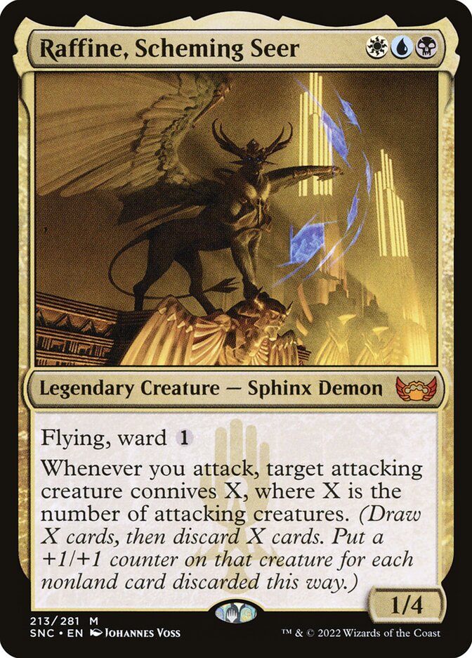 Raffine, Vidente Ardilosa / Raffine, Scheming Seer - Magic: The Gathering - MoxLand