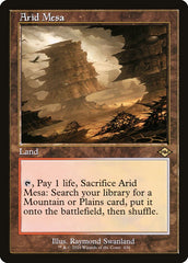 Meseta Árida / Arid Mesa - Magic: The Gathering - MoxLand