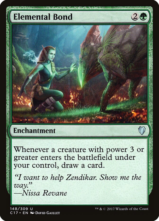 Elo Elemental / Elemental Bond - Magic: The Gathering - MoxLand