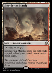Pântano Ardente / Smoldering Marsh - Magic: The Gathering - MoxLand