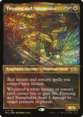 Canção do Fogo e Voz Solar / Firesong and Sunspeaker - Magic: The Gathering - MoxLand