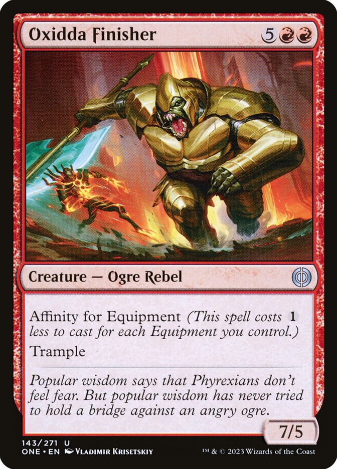 Finalizador de Oxidda / Oxidda Finisher - Magic: The Gathering - MoxLand