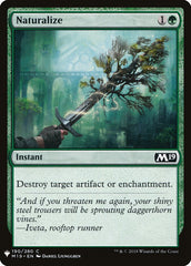 Naturalizar / Naturalize - Magic: The Gathering - MoxLand