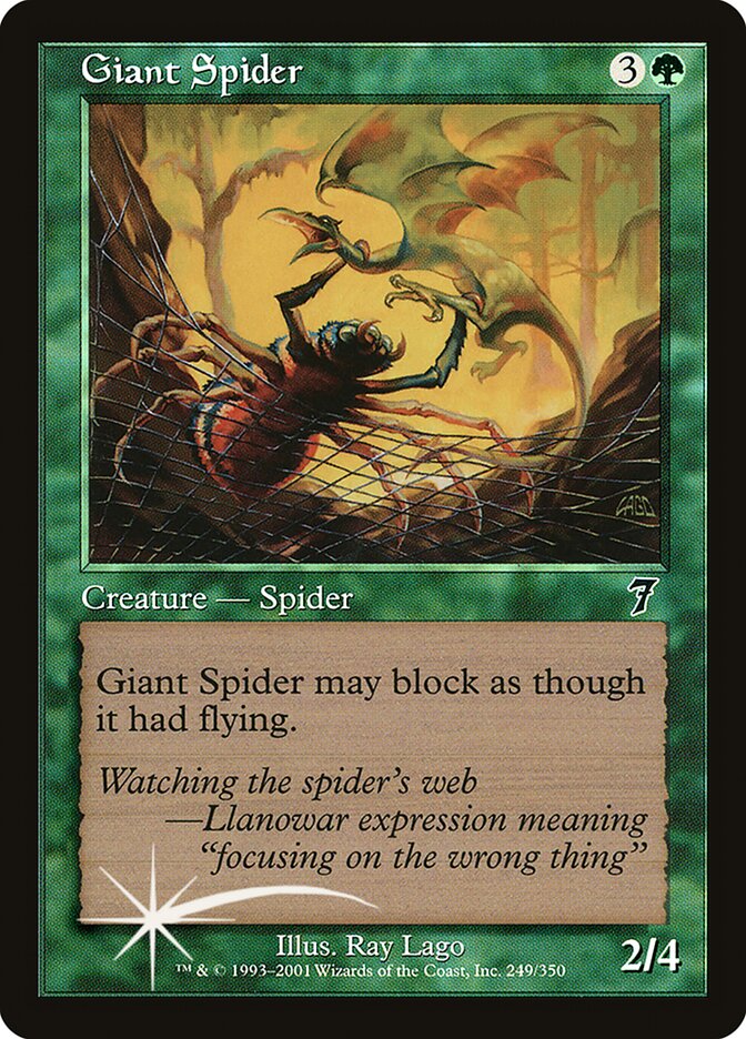 Aranha Gigante / Giant Spider - Magic: The Gathering - MoxLand