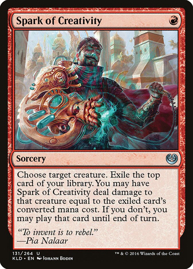 Centelha de Criatividade / Spark of Creativity - Magic: The Gathering - MoxLand