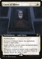 Maldição do Silêncio / Curse of Silence - Magic: The Gathering - MoxLand