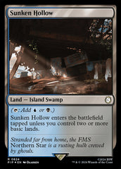 Vale Afundado / Sunken Hollow - Magic: The Gathering - MoxLand
