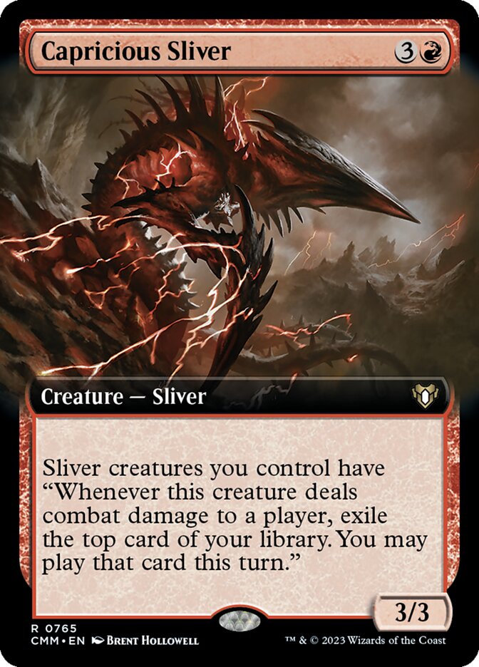 Capricious Sliver - Magic: The Gathering - MoxLand