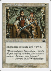 Resolução de Herói / Hero's Resolve - Magic: The Gathering - MoxLand
