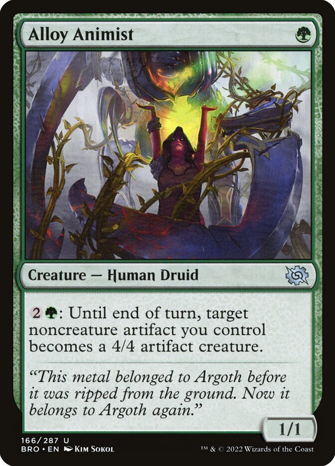 Animista de Liga Metálica / Alloy Animist - Magic: The Gathering - MoxLand