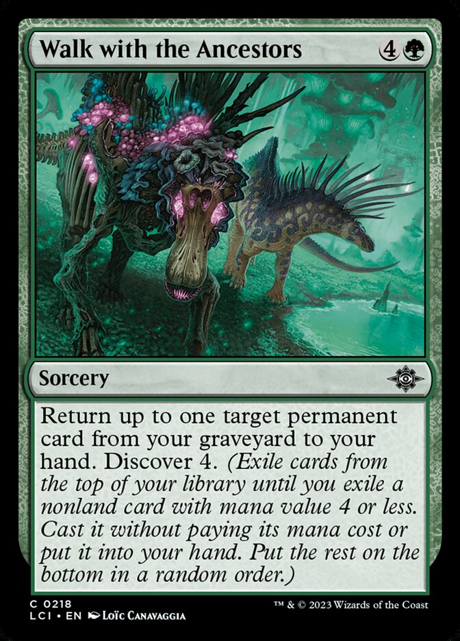 Caminhar com os Ancestrais / Walk with the Ancestors - Magic: The Gathering - MoxLand