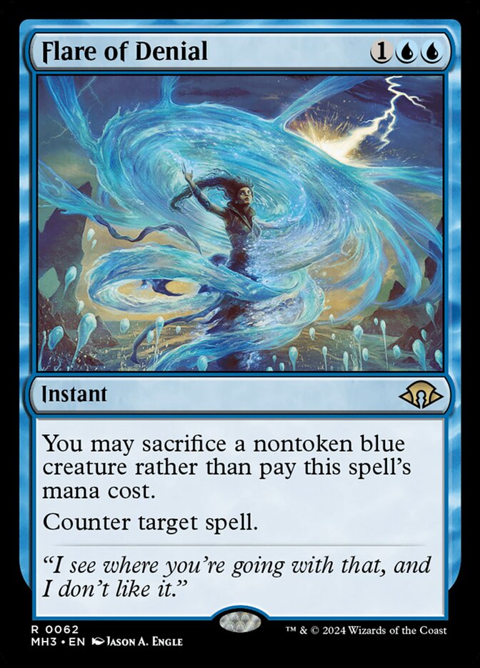 Chama da Negação / Flare of Denial - Magic: The Gathering - MoxLand