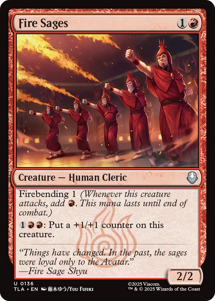 Sábios do Fogo / Fire Sages - Magic: The Gathering - MoxLand