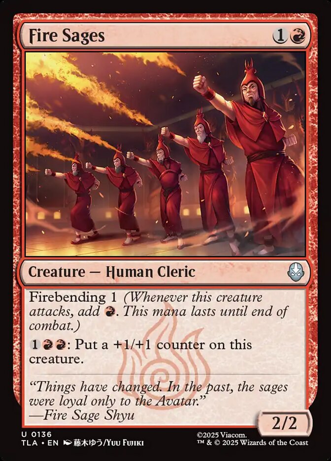Sábios do Fogo / Fire Sages - Magic: The Gathering - MoxLand