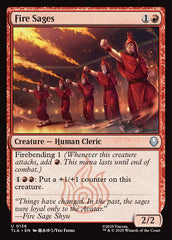 Sábios do Fogo / Fire Sages - Magic: The Gathering - MoxLand