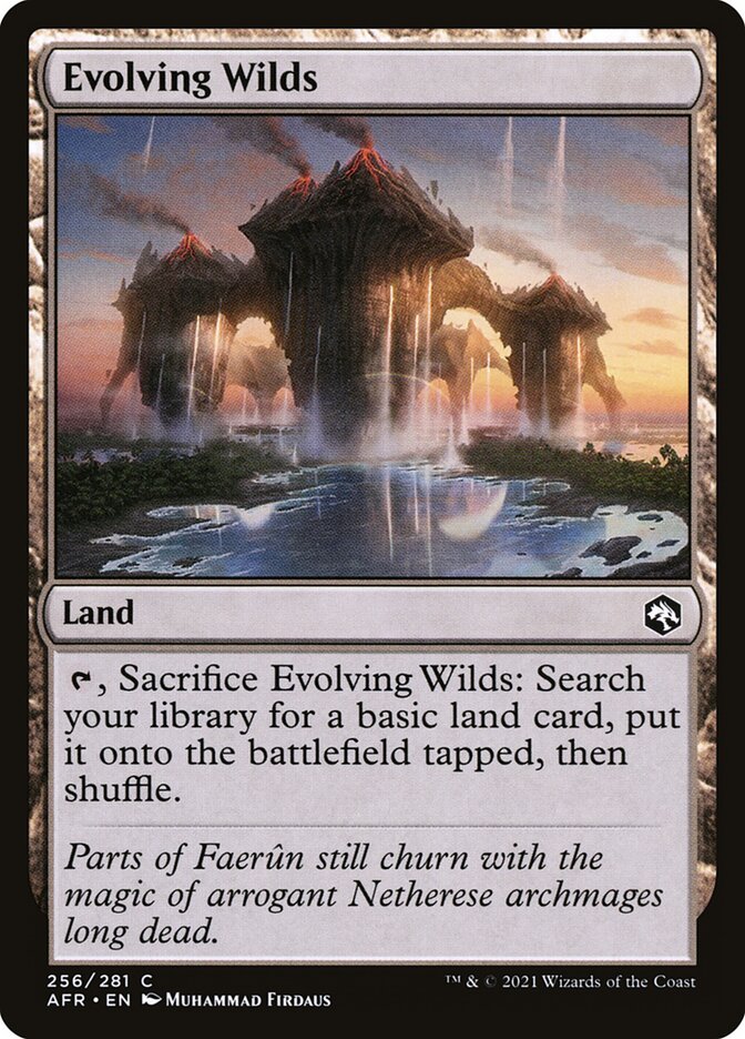 Terras em Desenvolvimento / Evolving Wilds - Magic: The Gathering - MoxLand