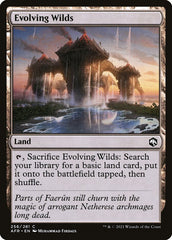 Terras em Desenvolvimento / Evolving Wilds - Magic: The Gathering - MoxLand