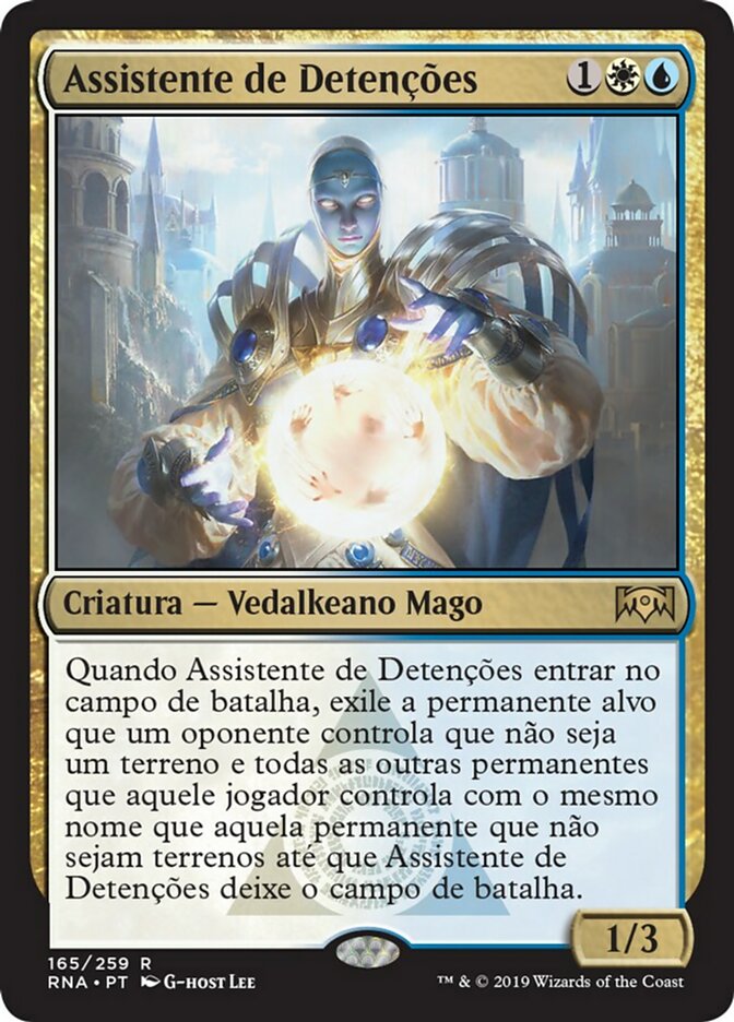 Assistente de Detenções / Deputy of Detention - Magic: The Gathering - MoxLand