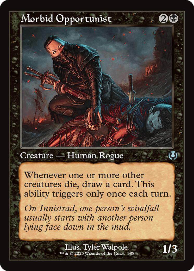 Oportunista Mórbida / Morbid Opportunist - Magic: The Gathering - MoxLand