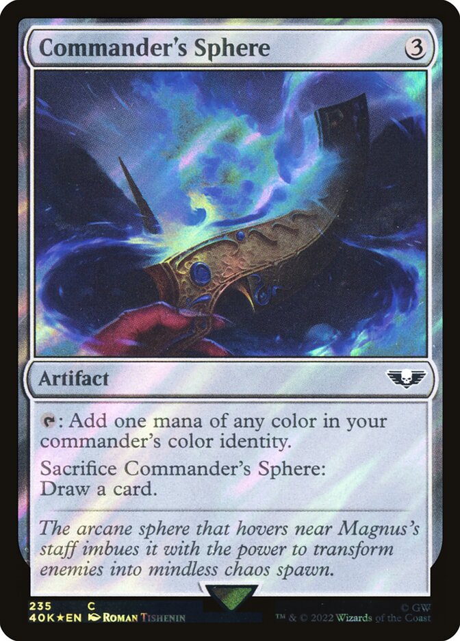 Esfera do Comandante / Commander's Sphere - Magic: The Gathering - MoxLand