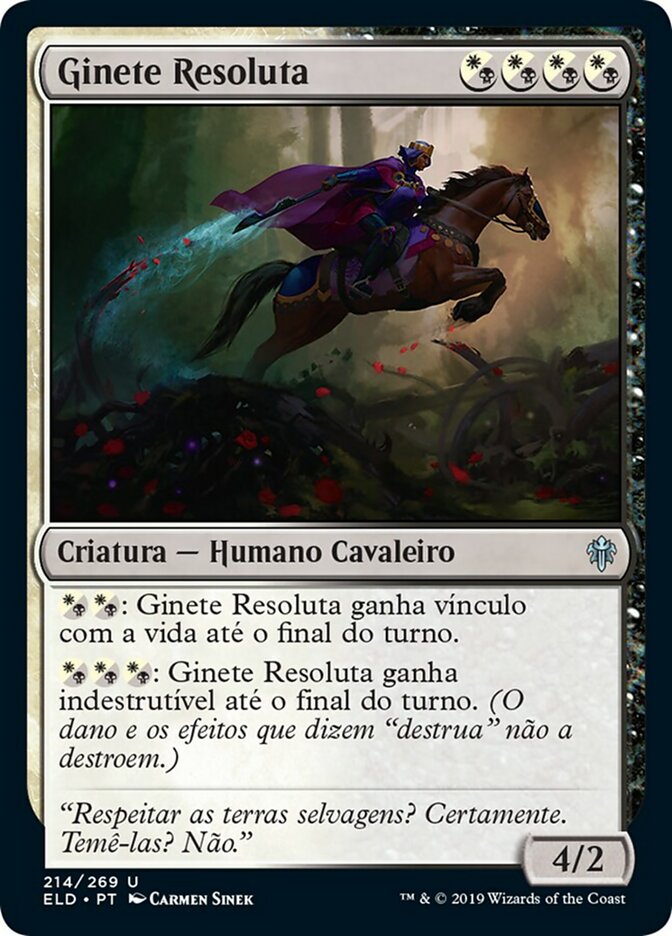 Ginete Resoluta / Resolute Rider - Magic: The Gathering - MoxLand