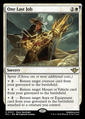 Um Último Trabalho / One Last Job - Magic: The Gathering - MoxLand