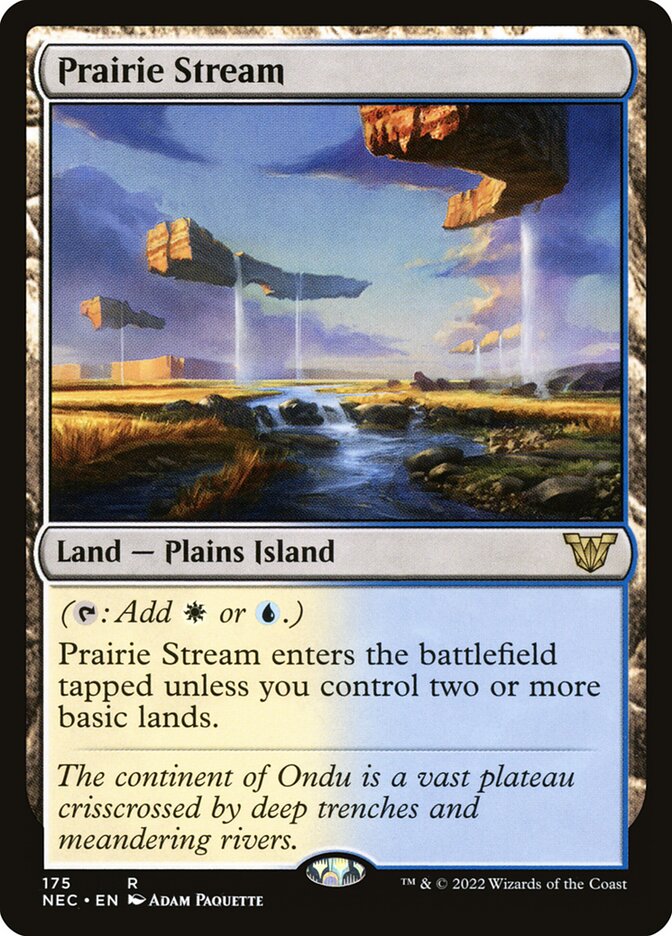 Riacho da Pradaria / Prairie Stream - Magic: The Gathering - MoxLand