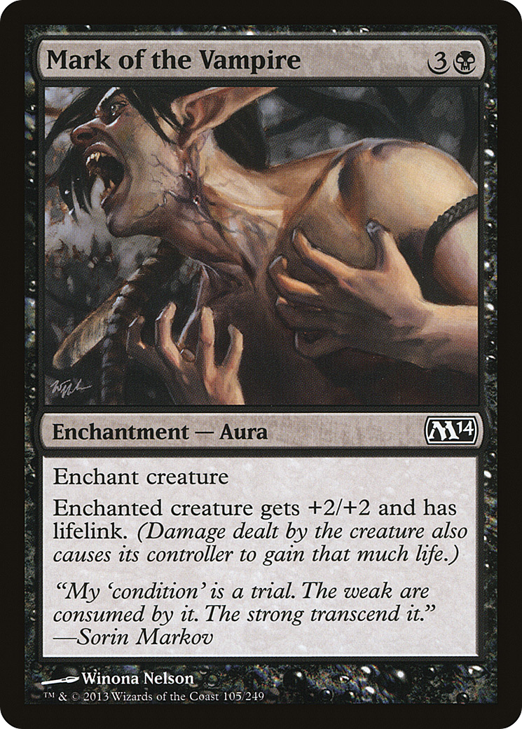 Marca do Vampiro / Mark of the Vampire - Magic: The Gathering - MoxLand