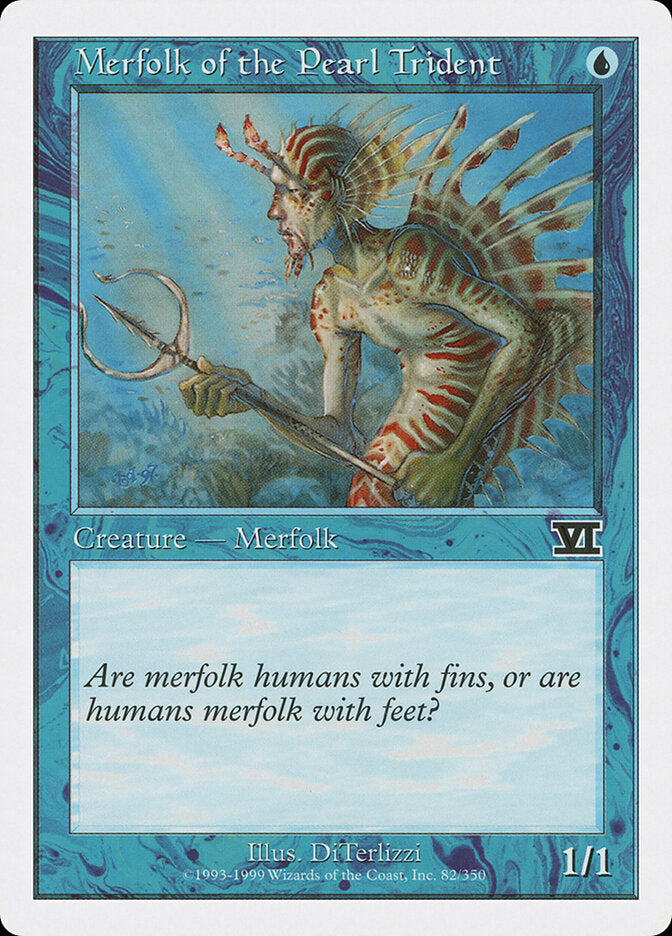 Tritões do Tridente Perolado / Merfolk of the Pearl Trident - Magic: The Gathering - MoxLand