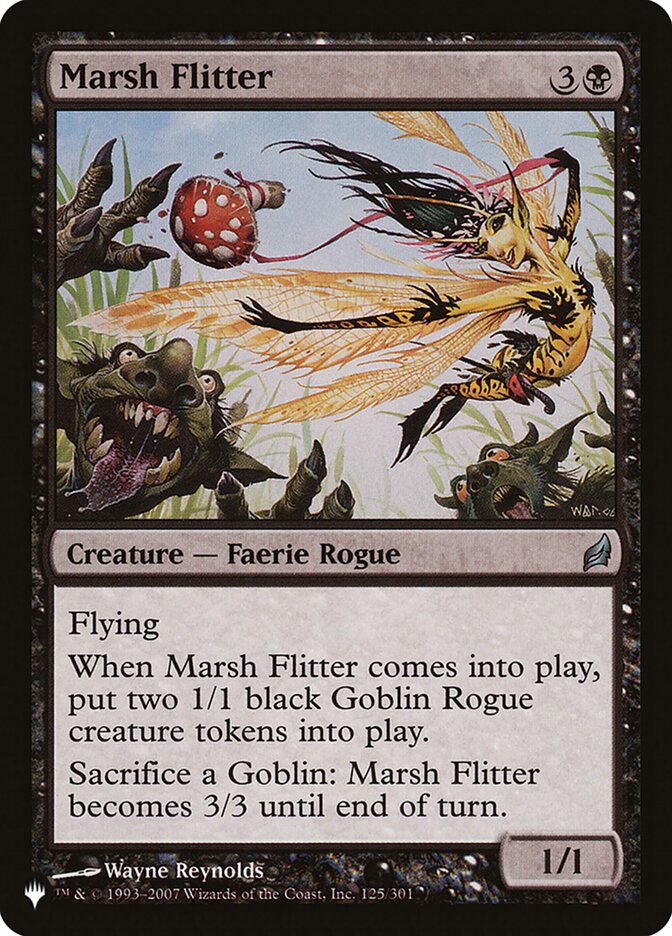 Esvoaçadora do Pântano / Marsh Flitter - Magic: The Gathering - MoxLand