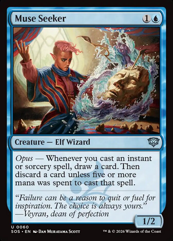 Muse Seeker - Magic: The Gathering - MoxLand