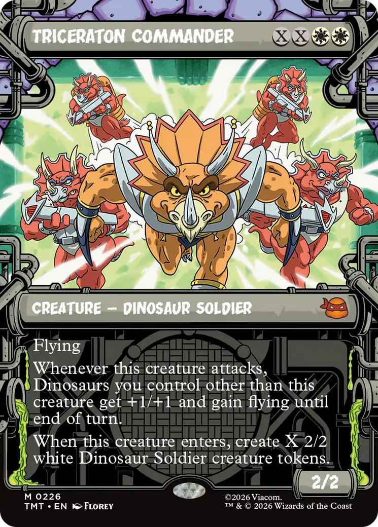 Triceraton Commander - Magic: The Gathering - MoxLand