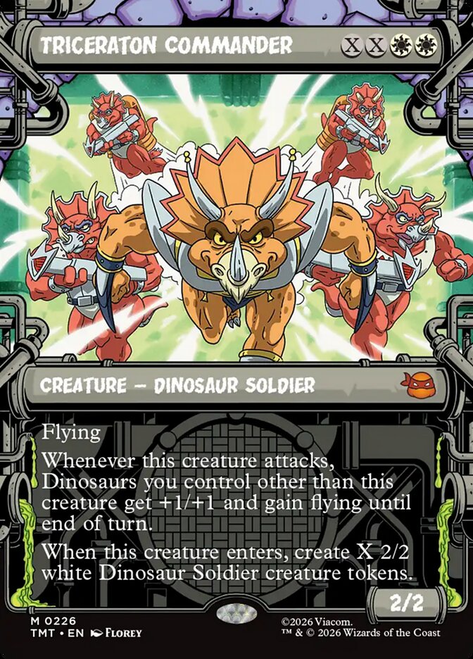 Triceraton Commander - Magic: The Gathering - MoxLand