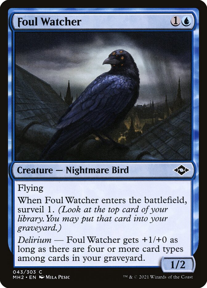 Vigia Abominável / Foul Watcher - Magic: The Gathering - MoxLand